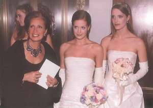 DS, Victoria and Vanessa, at the Infirmary Ball, NYC